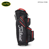CART 14 STADRY GOLF BAG BLACK/BLACK/RED