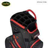 CART 14 STADRY GOLF BAG BLACK/BLACK/RED