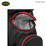CART 14 STADRY GOLF BAG BLACK/BLACK/RED