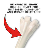 CHAMP  Neon Blue Champ Fly Tees 2 3/4 -30 Pack