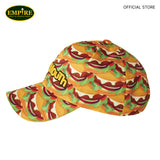 LM PATTERN CAP BURGER MANIA