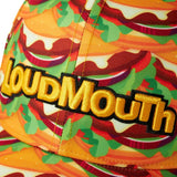 LM PATTERN CAP BURGER MANIA