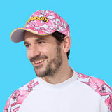 LM PATTERN CAP PINK PANIC