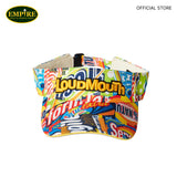 LM PATTERN SUN VISOR BUBBLES