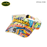 LM PATTERN SUN VISOR BUBBLES