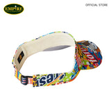 LM PATTERN SUN VISOR BUBBLES