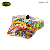 LM PATTERN SUN VISOR BUBBLES
