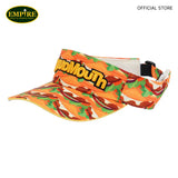 LM PATTERN SUN VISOR BURGER MANIA
