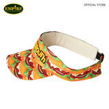 LM PATTERN SUN VISOR BURGER MANIA