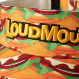 LM PATTERN SUN VISOR BURGER MANIA