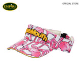 LM PATTERN SUN VISOR PINK PANIC