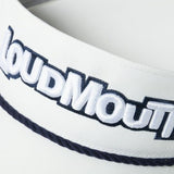 LM QUICK DRY BASIC VISOR WHITE