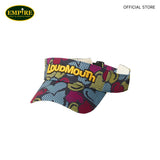 Loudmouth Unisex Sun Visor by Lightning Hearts