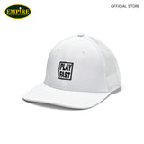 FJ FS PLAY FAST TRUCKER HAT WHITE