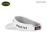 TOUR PERFORMANCE VISOR WHT/BLK