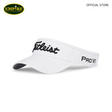 TOUR PERFORMANCE VISOR WHT/BLK