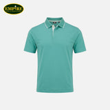 FOOTJOY - SOLID PIQUE HIDDEN PLACKET SAGE WHT AF POLO SHIRT