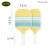 FRANKLIN Nash PP Paddle - Yellow-PICKLE RACKET
