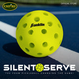 FRANKLIN Quiet Pickleballs - Optic - 3 Pack Vellum-PICKLEBALLS
