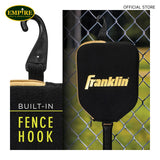 FRANKLIN Single Paddle Cover - Black/Gold Trim-PICKLEBALL ACCESSORIES