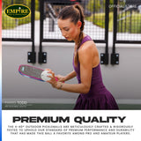 FRANKLIN X-40 Pickleball - RWB - 3 Pack Tube-PICKLEBALLS