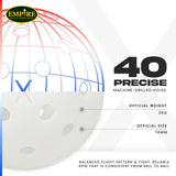 FRANKLIN X-40 Pickleball - RWB - 3 Pack Tube-PICKLEBALLS