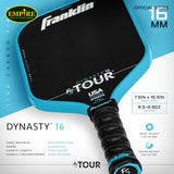 FRANKLIN FS Tour Dynasty 16mm - Blue-PICKLE RACKET