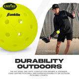 FRANKLIN X-40 Pickleball - 3 Pack Tube-PICKLEBALLS
