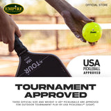 FRANKLIN X-40 Pickleball - 3 Pack Tube-PICKLEBALLS