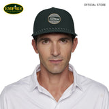BOARDWALK ROPE TT PINE/WHT/GLD