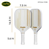 FRANKLIN Franklin Signature Pro Series 16mm - White/Gold-PICKLE RACKET