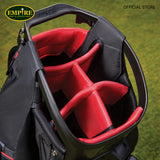 HYBRID 5 ASIA GOLF BAG BLACK/BLACK/RED
