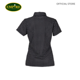 LoudMouth - Women's Dot Print Short Sleeve Shirt