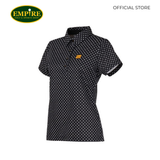 LoudMouth - Women's Dot Print Short Sleeve Shirt