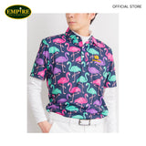 LM M S/S WILD FLAMINGOS SHIRT