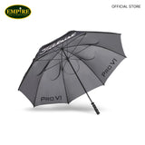 TITL TOUR DBL CANOPY UMBRELLA BLK/WHITE