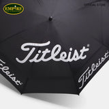 TITL TOUR DBL CANOPY UMBRELLA BLK/WHITE