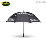 TITL TOUR DBL CANOPY UMBRELLA BLK/WHITE